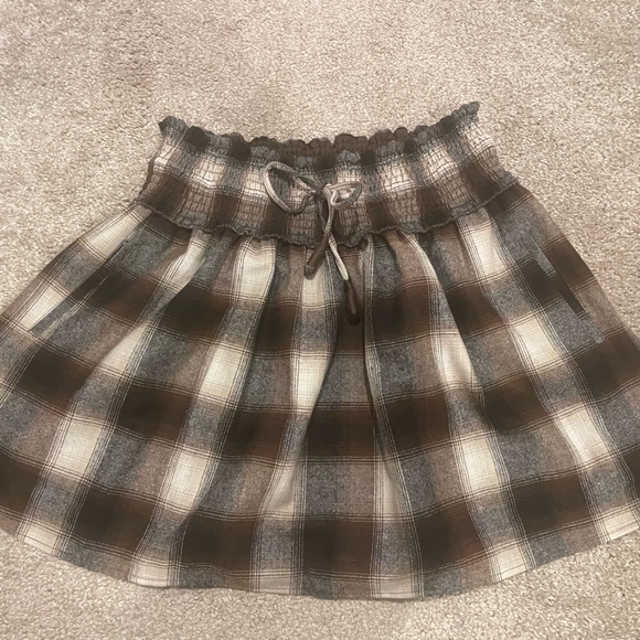 Sundays Plaid Maren Skirt in Coco Plaid - Picture 2 of 9
